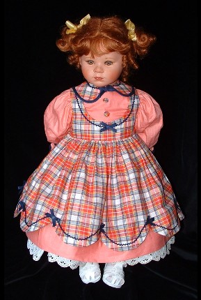 caroli porcelain doll first freckles