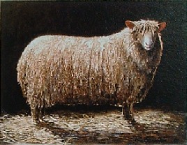 oil painting prize ewe